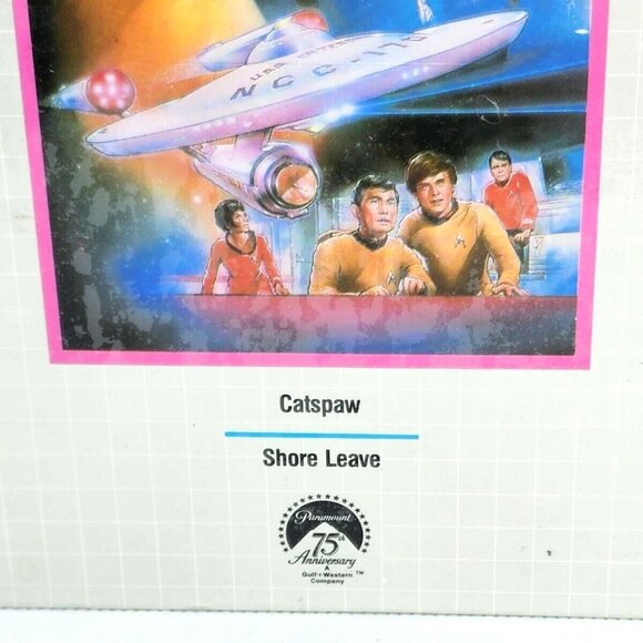 Star Trek The Collectors Edition VHS Box Set Catspaw & Shore Leave Episodes - Picture 4 of 11
